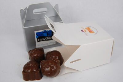 Custom Moulded Chocolate Noodle Box