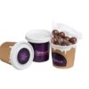 Chocolate Coated Coffee Beans Coffee Cup