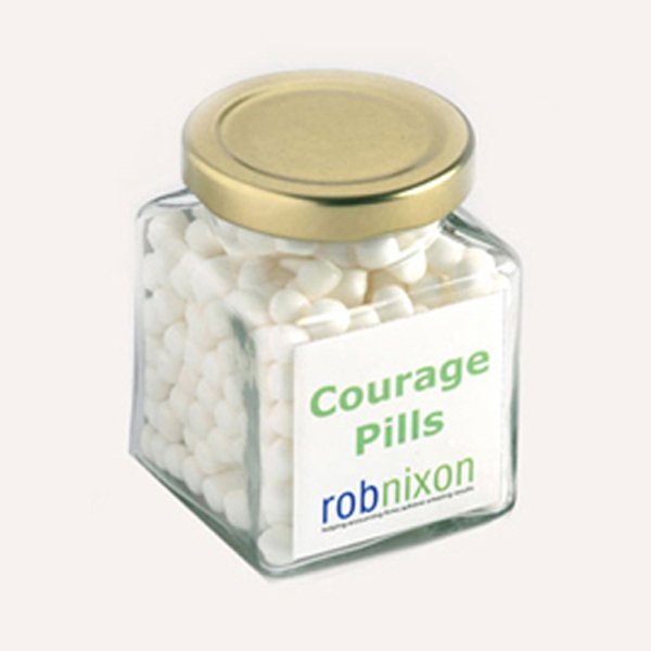 Mints in Square Jar