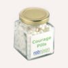 Mints Square Glass Jar