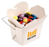 Chocolate Beans in Noodle Box
