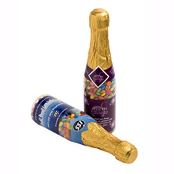M&Ms Champagne Bottle