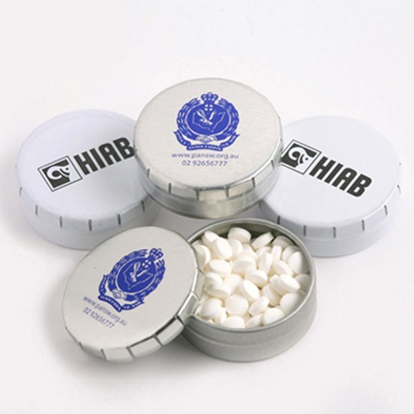 Small Round Mint Tin - Buy Personalised Mint Lollies