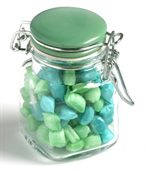 Humbugs in Square Jar