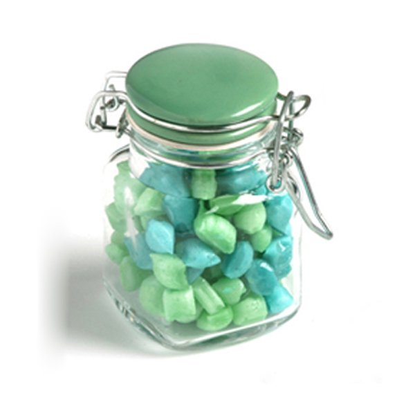 Humbugs in Square Jar