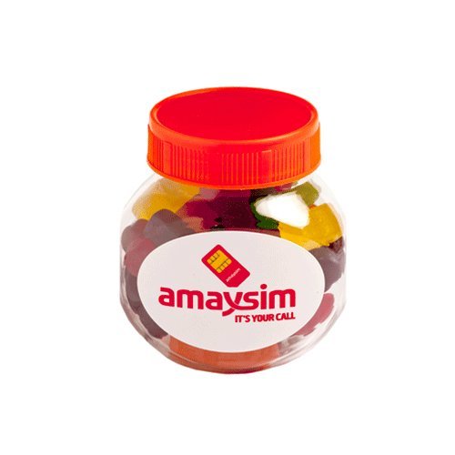 Jelly Babies in Jar