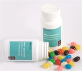 Jelly Beans in Pill Bottle