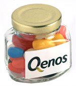 Jelly Beans in Glass Jar