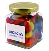 Jelly Beans in Glass Jar