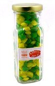 Humbugs in Tall Glass Jar
