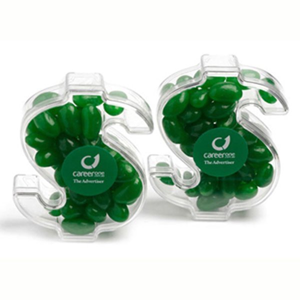 Jelly Beans in Dollar Sign