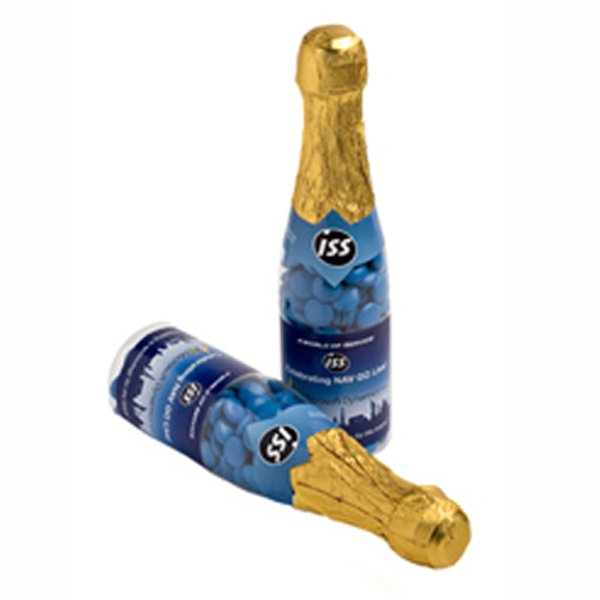Choc Bean Champagne Bottle