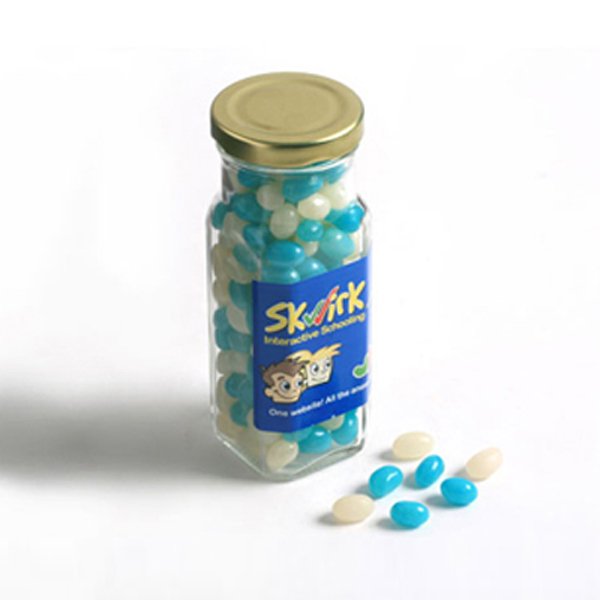 Jelly Beans in Tall Jar