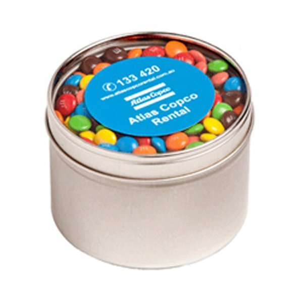 Mini M&Ms  Round Tin