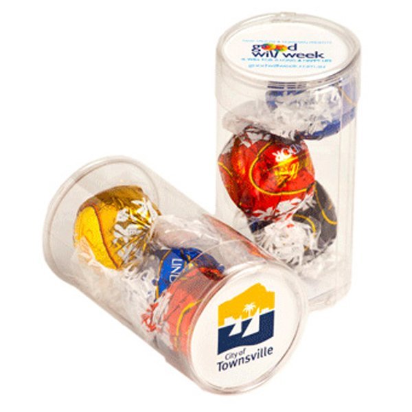 Lindt Chocolate Cylinders