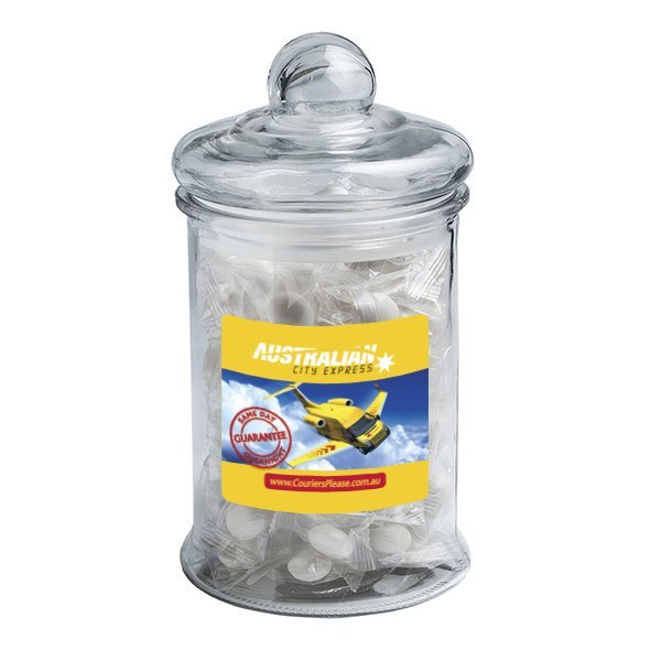 Big Chewy Mints Large Apothecary Jar