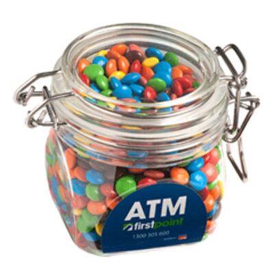 Mini M&Ms Acrylic Canister