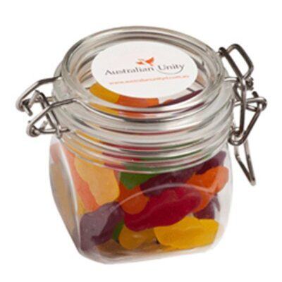 Jelly Babies Acrylic Canister