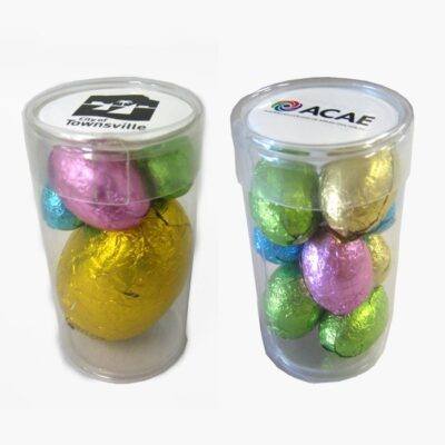 Easter Eggs Plastic Tube