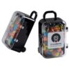 Acrylic Carry-on Case with M&Ms 50 Grams