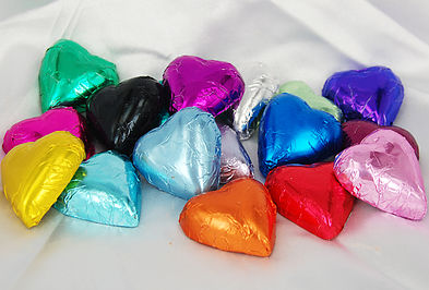 Standard foiled hearts