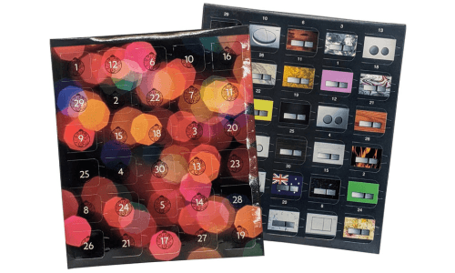 30 Day Branded Chocolate Advent Countdown Calendar