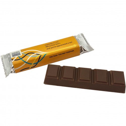 45 gram Custom Wrapper Chocolate Bar
