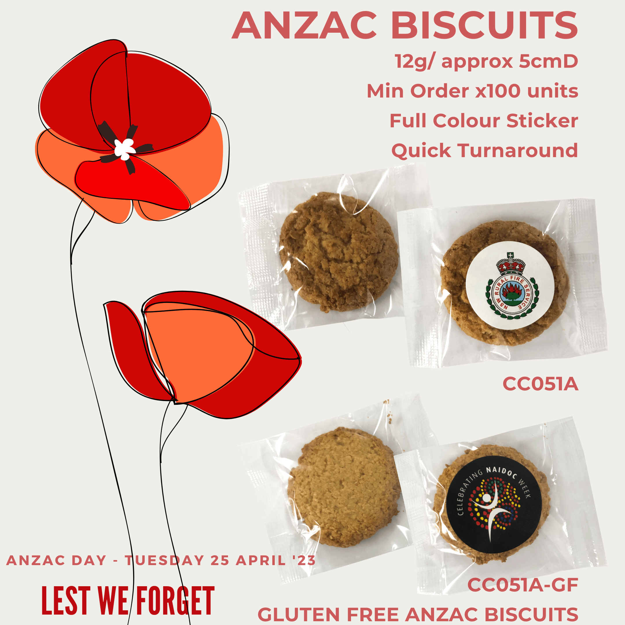 Anzac Biscuits & Cookies