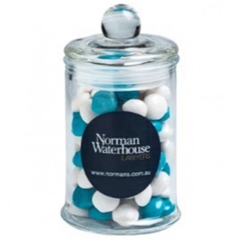 Branded Small Apothecary Jar with Chewy Fruits 115g