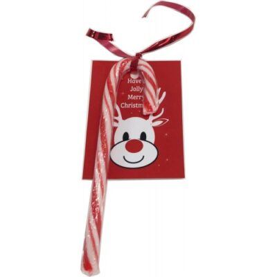 Candy Cane Card and Ribbon