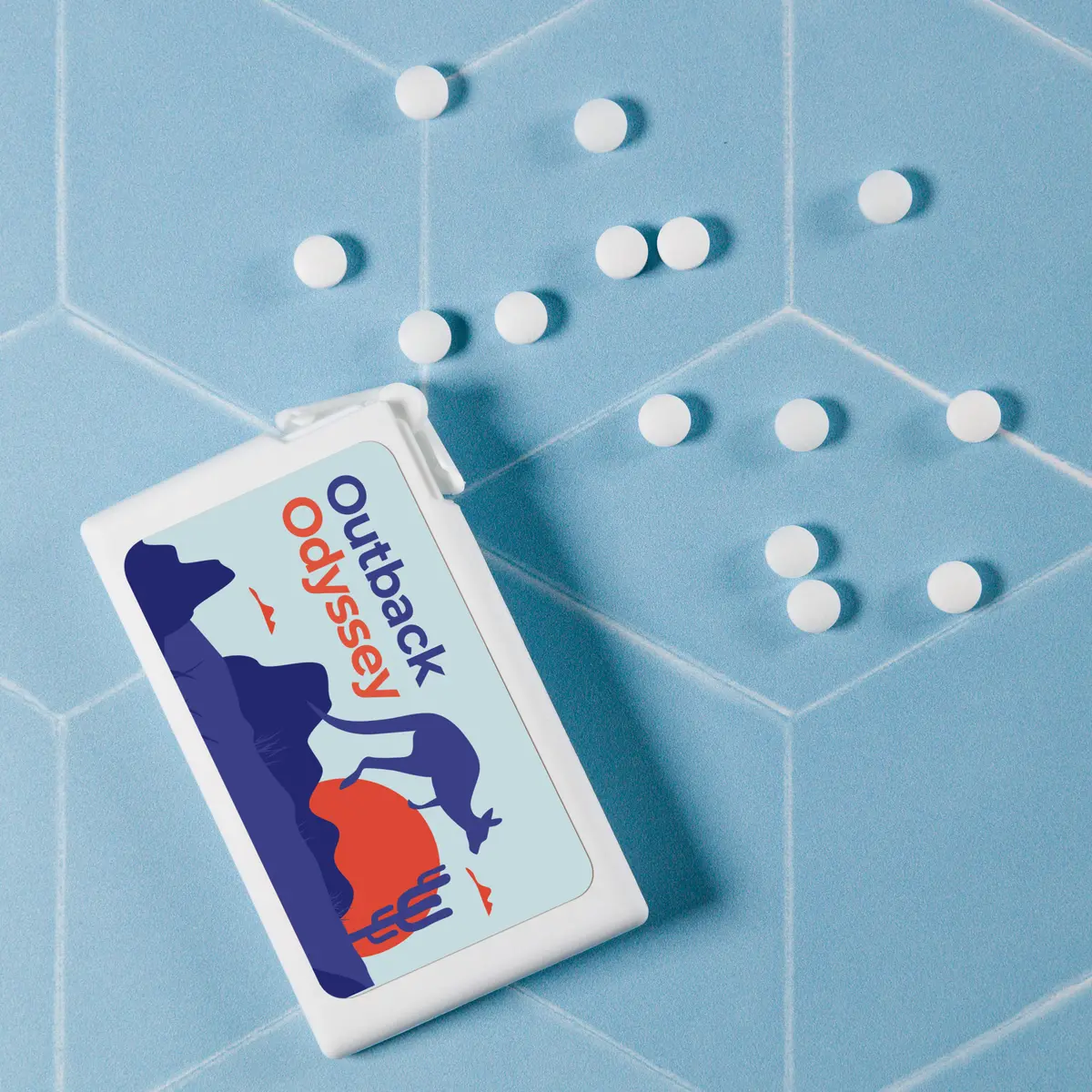 Promotional Rectangular Sugar Free Breath Mints