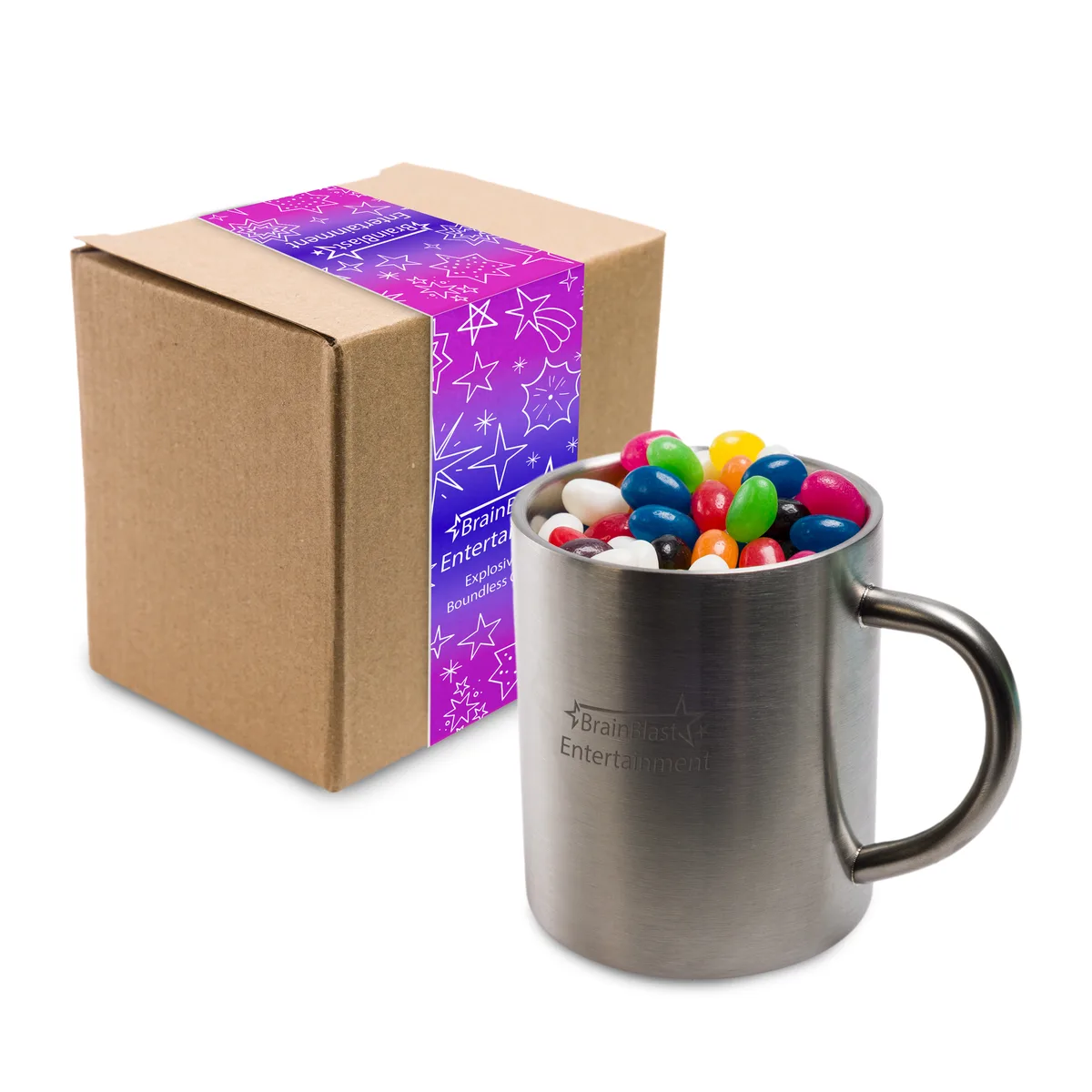 Promotional Assorted Colour Mini Jelly Beans Java Mug