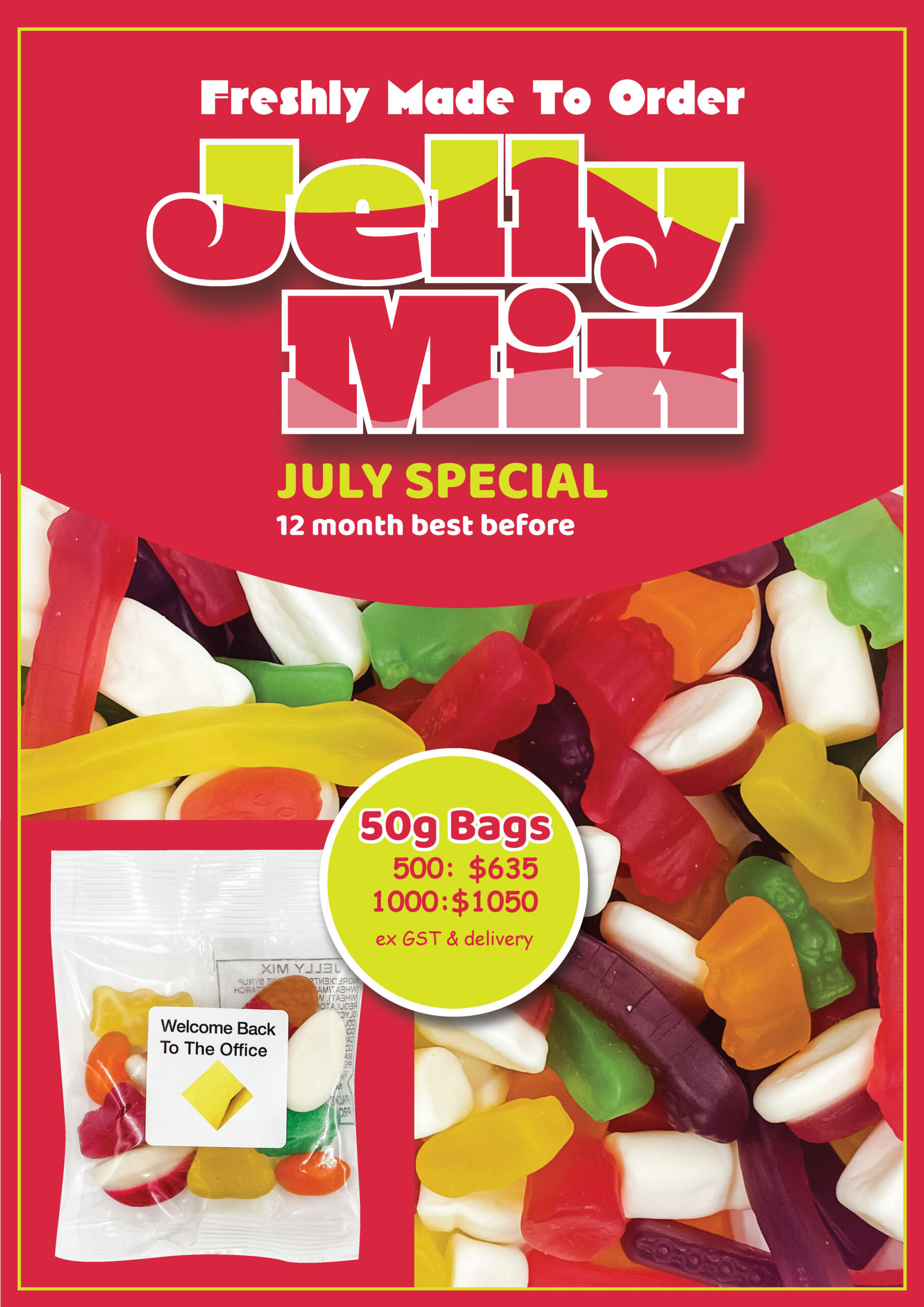 Mixed Jelly Lollies