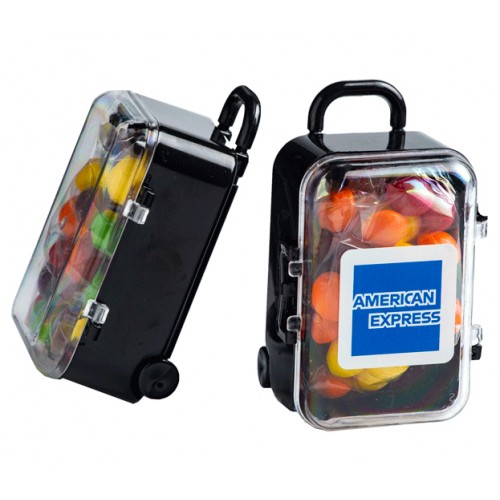 Skittles Acrylic Carry-On Case