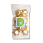 Gold Foiled Stars 100g Bag