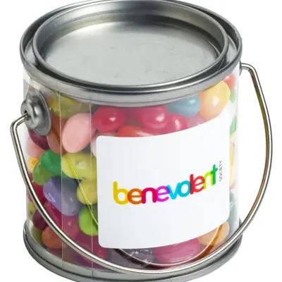 Branded Small PVC Bucket with JELLY BELLY Jelly Beans 180g