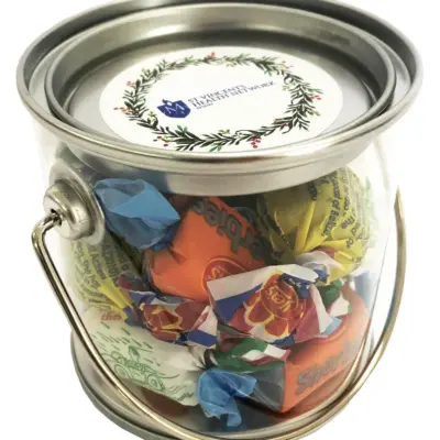 Custom Small PVC Bucket with Allen’s Wrapped Lollies 100g
