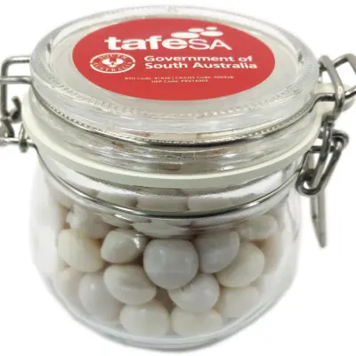 Branded Small Canister with Chewy Mints 130g