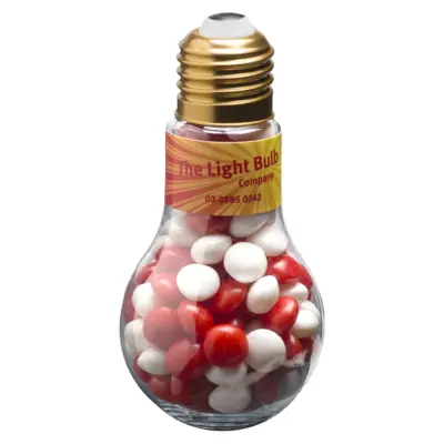 Promotional Light Bulb with Chewy Fruits 100g