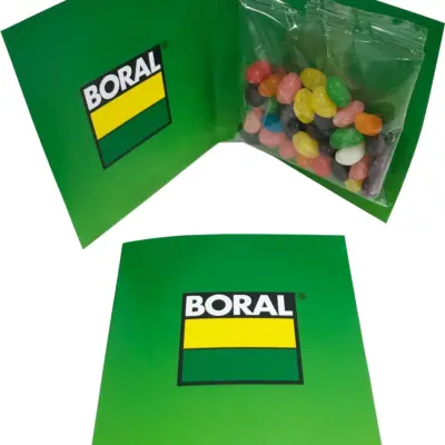Branded Gift Card with Mini Jelly Beans 50g