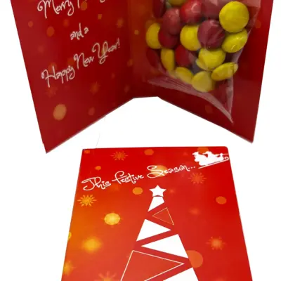 Promotional Gift Card with Choc Beans 25g