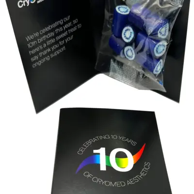 Promotional Gift Card with Rock Candy 20g