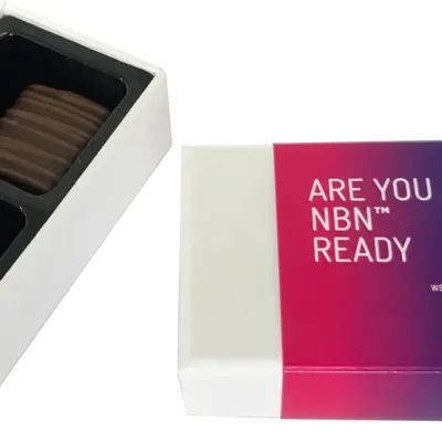 Branded 2 Pack Choc Box