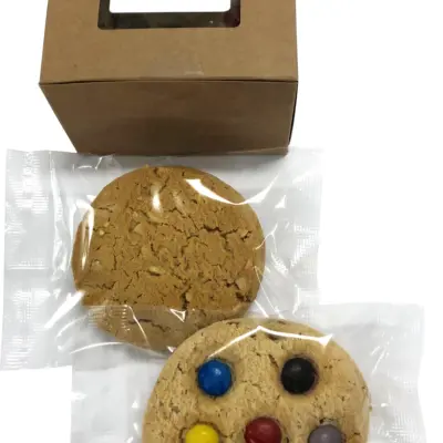 Custom Cafe Style Cookies in Window Box – Sticker