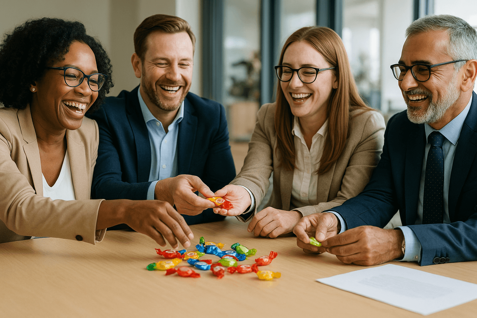 conference lolly sharing
