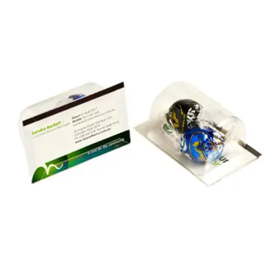 Promotional Biz Card Treats with Lindt Balls x2