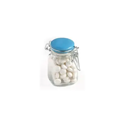 Branded Clip Lock Jar with Chewy Mints 80g