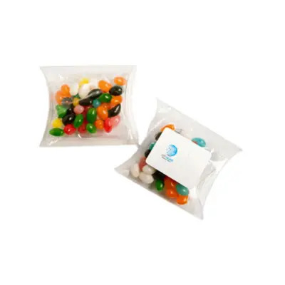 Branded Pillow Pack with Mini Jelly Beans 50g