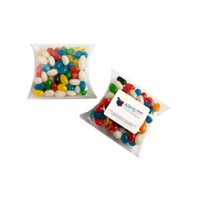 Promotional Pillow Pack with Mini Jelly Beans 100g