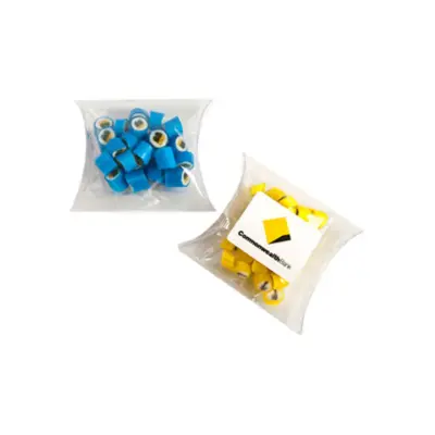 Custom Pillow Pack with Rock Candy 40g